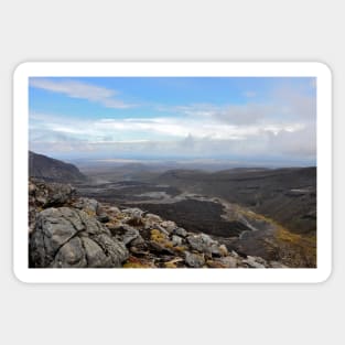 Nouvelle Zélande - volcan Tongariro Sticker